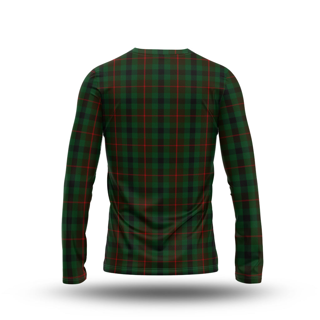 Tennant Tartan Long Sleeve T-Shirt with Family Crest - Tartan Vibes Clothing
