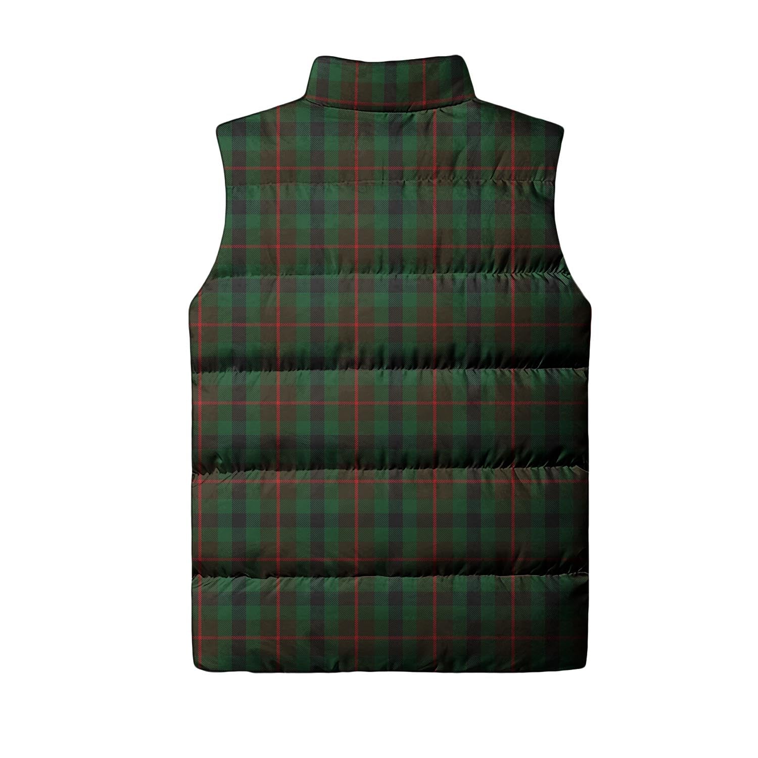 Tennant Tartan Sleeveless Puffer Jacket Unisex L - Tartan Vibes Clothing