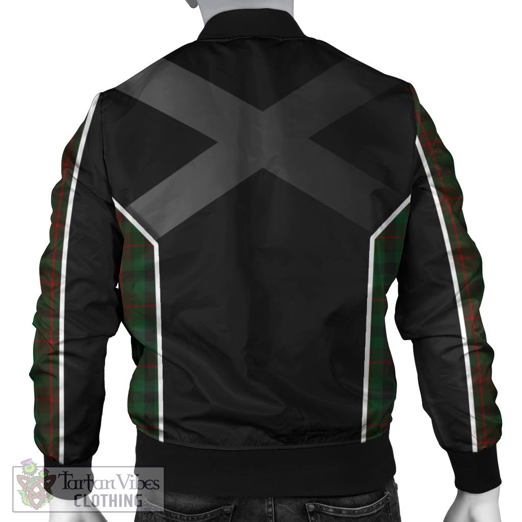 Tennant Tartan Bomber Jacket with Family Crest and Scottish Thistle Vibes Sport Style - Tartan Vibes Clothing