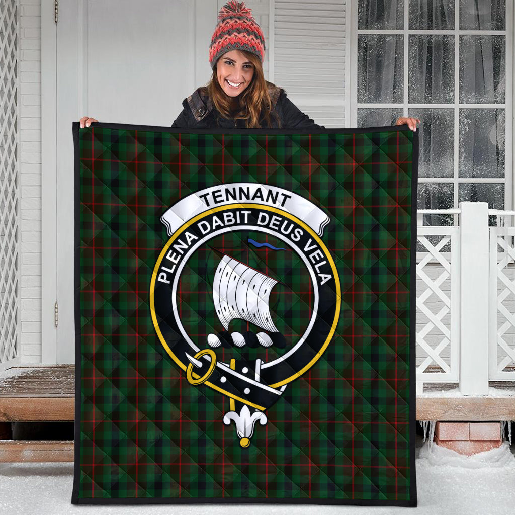 tennant-tartan-quilt-with-family-crest