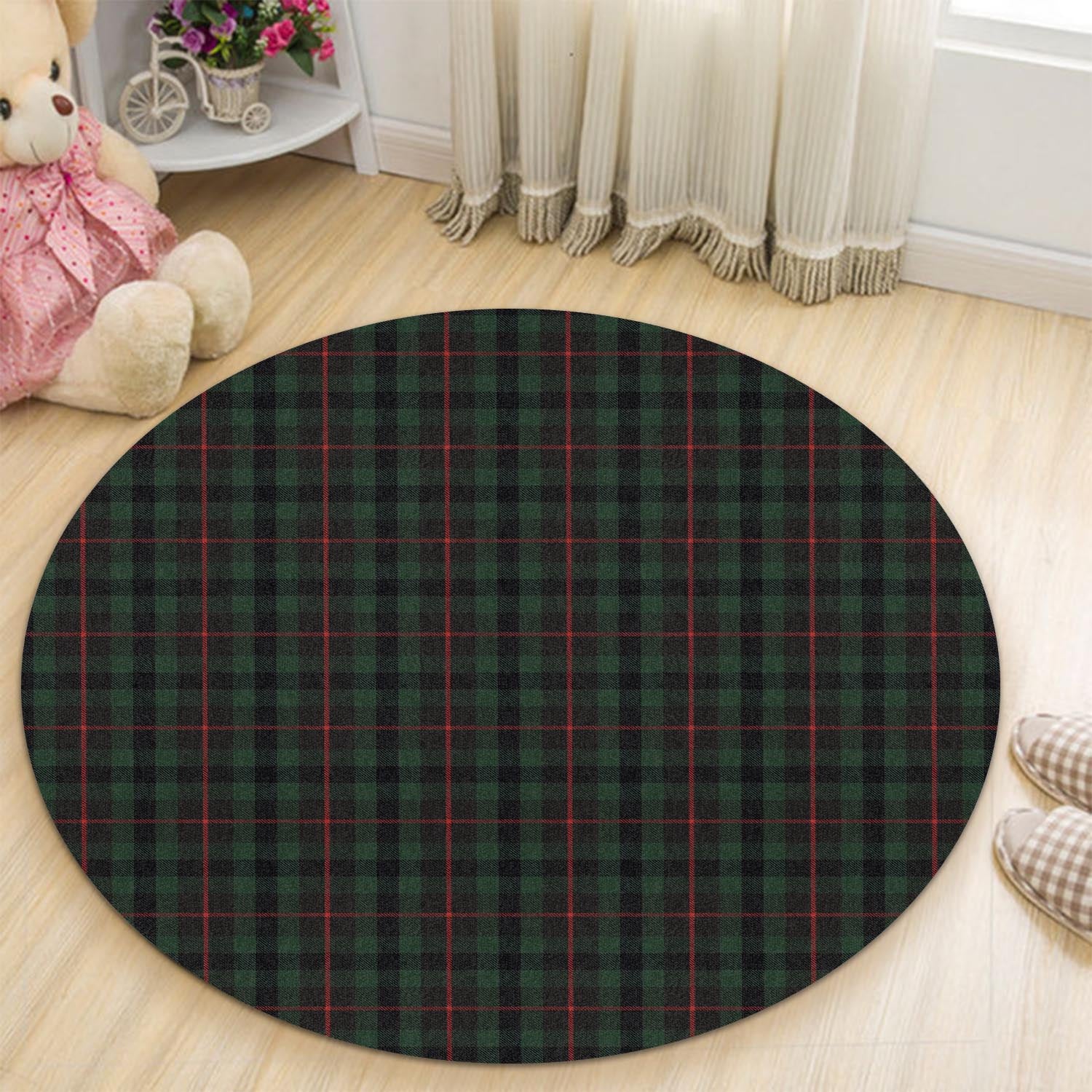 Tennant Tartan Round Rug - Tartan Vibes Clothing