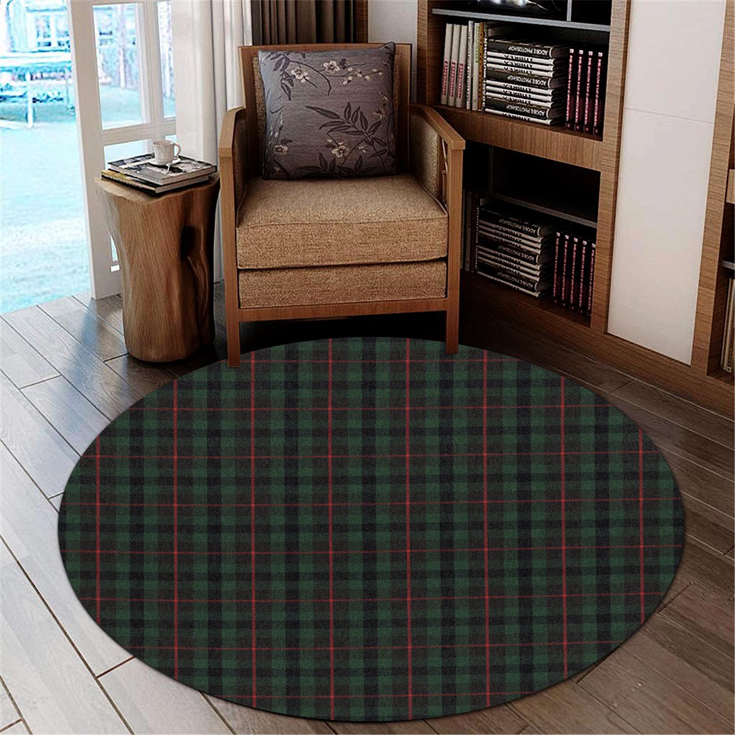 Tennant Tartan Round Rug - Tartan Vibes Clothing