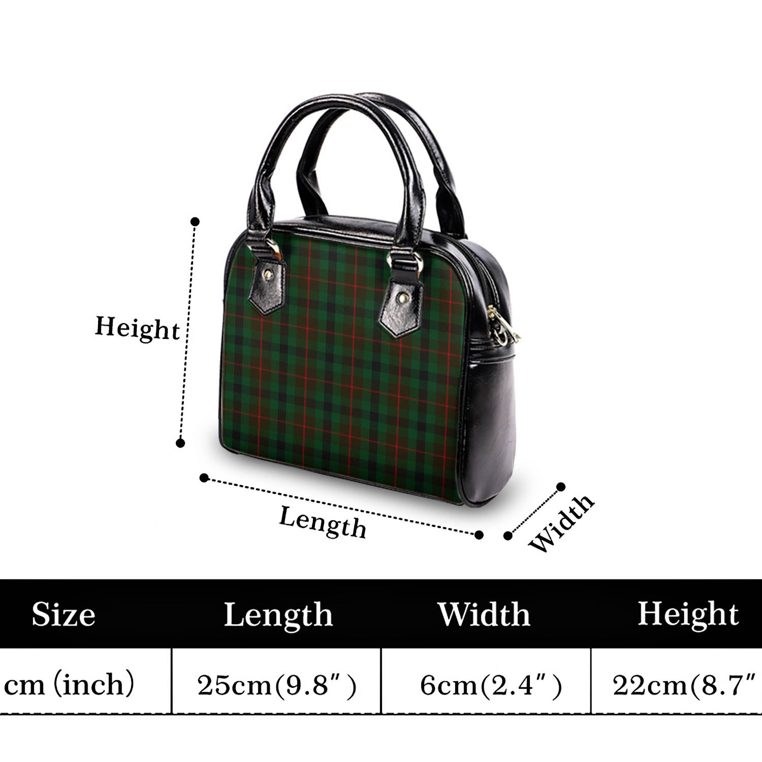 Tennant Tartan Shoulder Handbags - Tartan Vibes Clothing