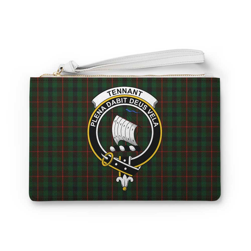 Tartan Vibes Clothing Tennant Family Crest Tartan Clutch Bag