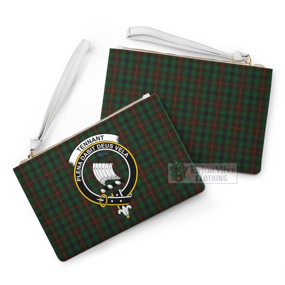 Tartan Vibes Clothing Tennant Family Crest Tartan Clutch Bag