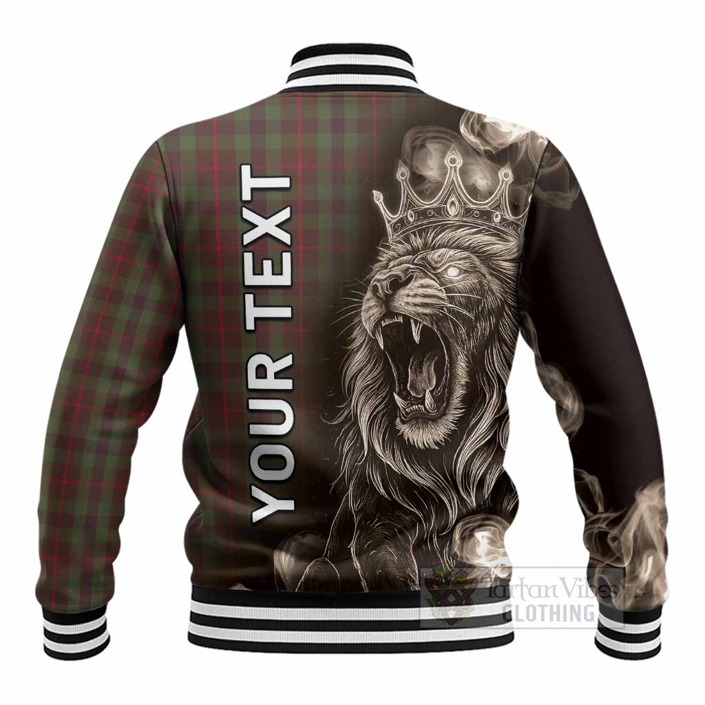 Tennant Tartan Baseball Jacket Roaring Lion Heritage