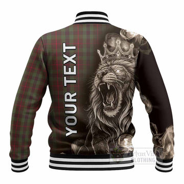 Tennant Tartan Baseball Jacket Roaring Lion Heritage