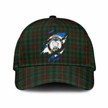 Tennant Tartan Classic Cap with Family Crest In Me Style