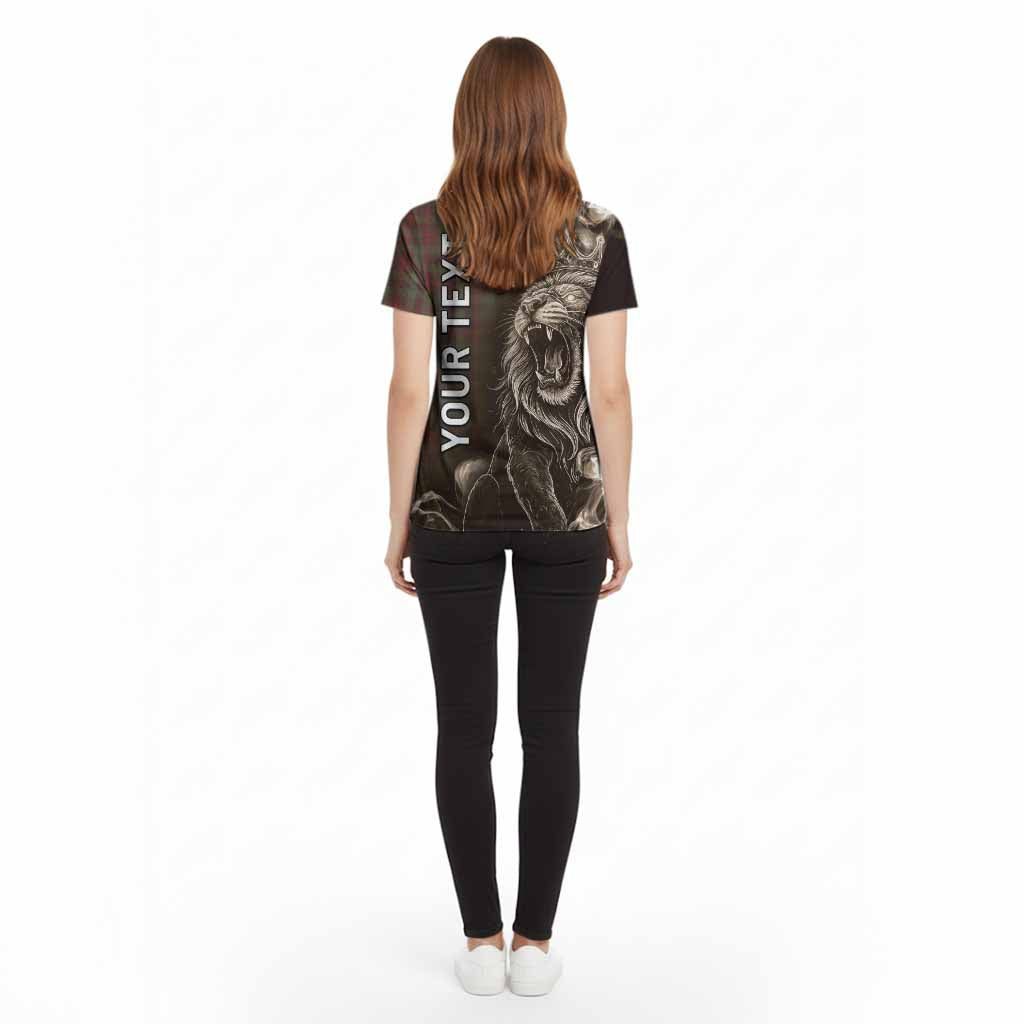 Tennant Tartan Cotton T-shirt Roaring Lion Heritage