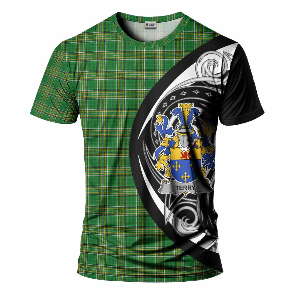 Tartan Vibes Clothing Terry Irish Clan T-Shirt Celtic Circle Style