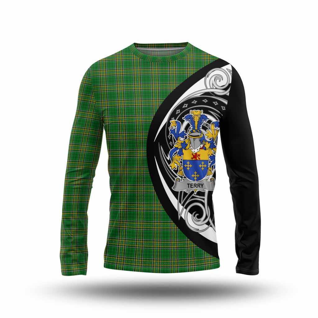 Terry Irish Clan Long Sleeve T-Shirt Celtic Circle Style Unisex - Tartan Vibes Clothing