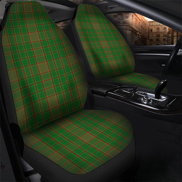 Terry Tartan Car Seat Cover