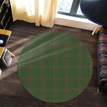 Terry Tartan Round Rug Premium Round Rug - Tartan Vibes Clothing