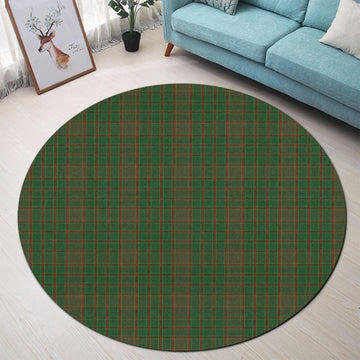 Terry Tartan Round Rug - Tartan Vibes Clothing