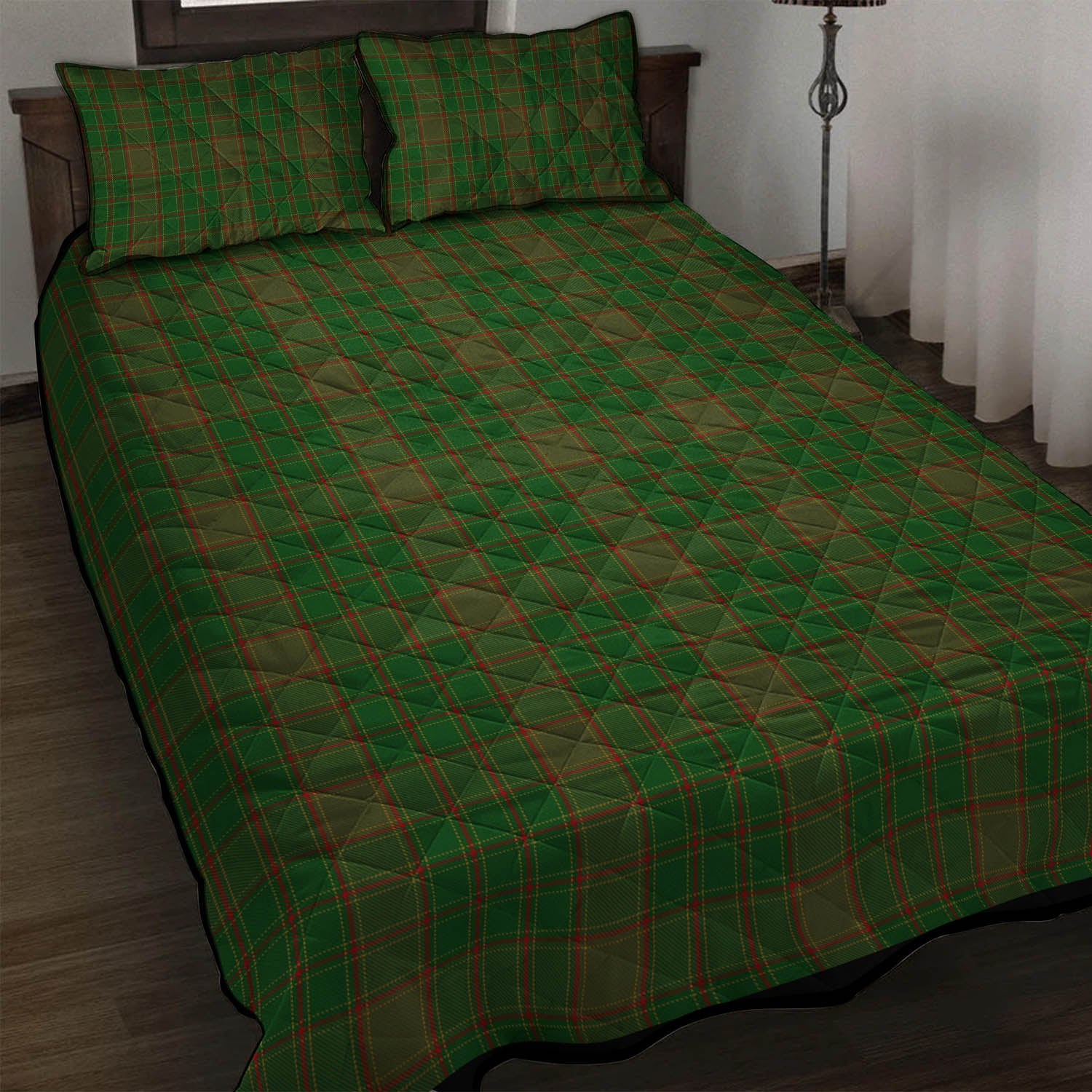 Terry Tartan Quilt Bed Set - Tartan Vibes Clothing