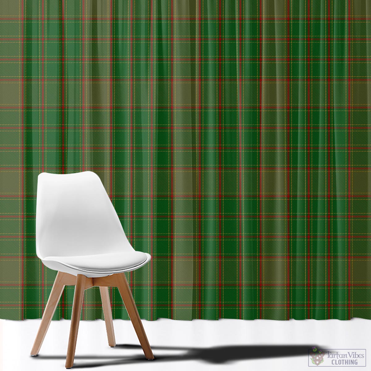 Terry Tartan Window Curtain