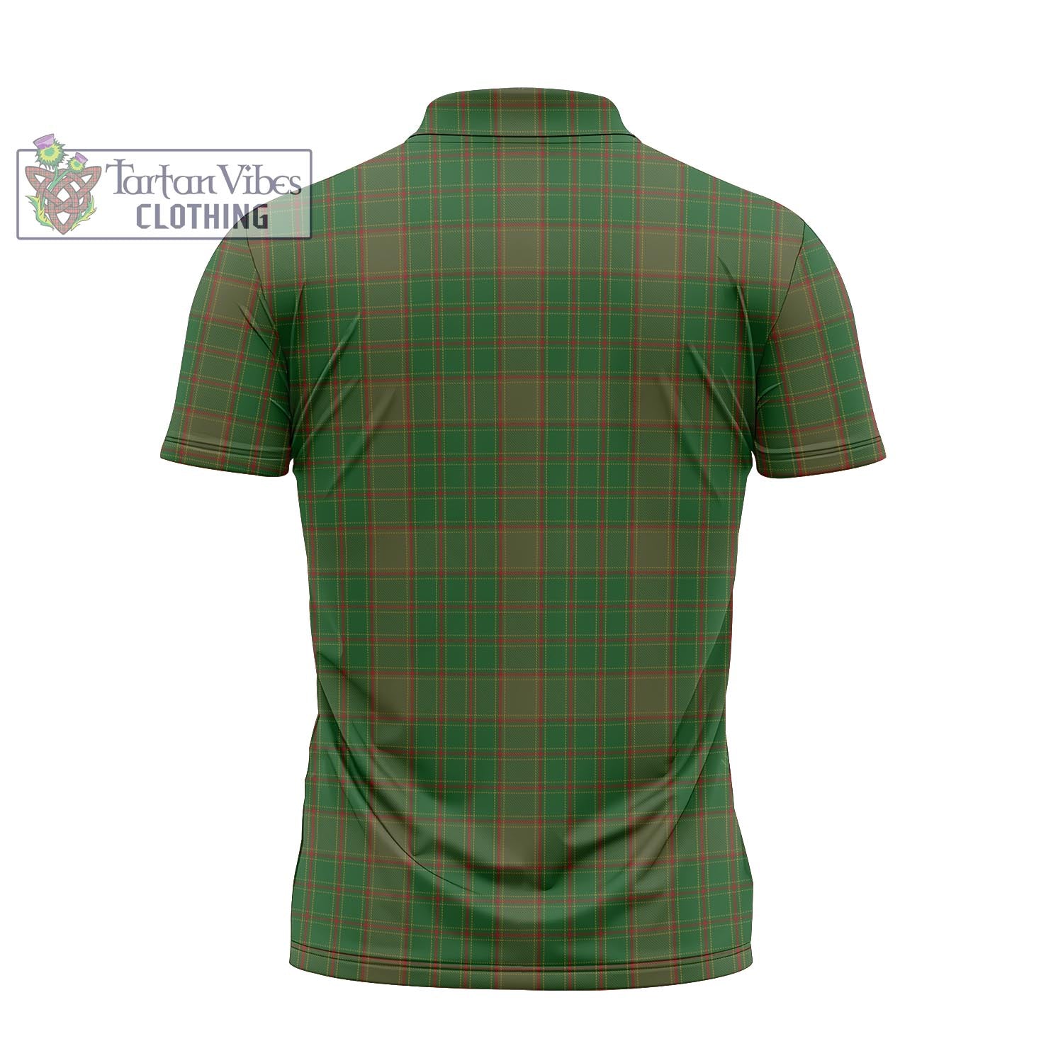 Terry Tartan Zipper Polo Shirt - Tartan Vibes Clothing