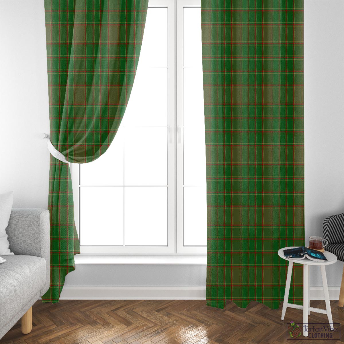 Terry Tartan Window Curtain