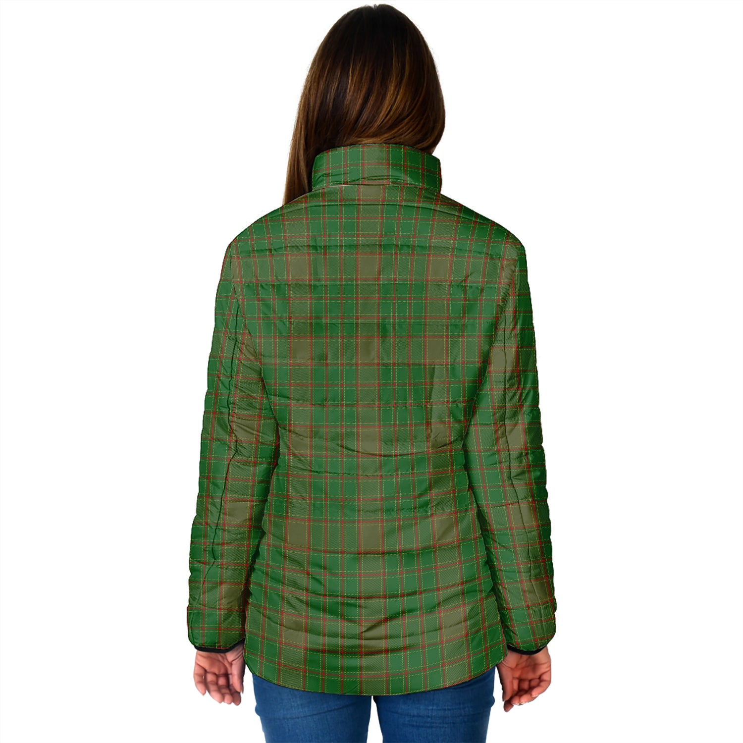 Terry Tartan Padded Jacket - Tartan Vibes Clothing