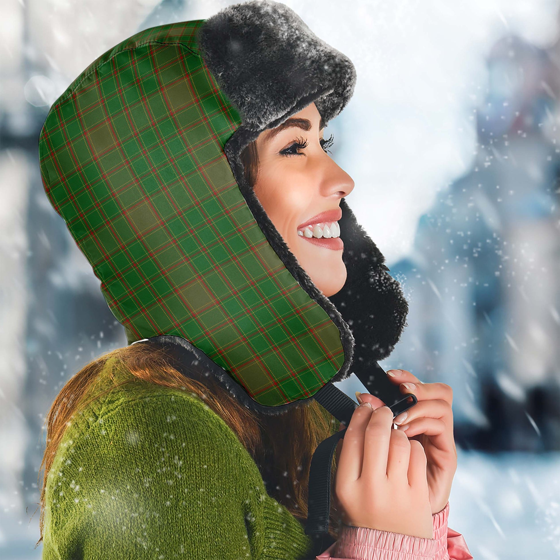 Terry Tartan Winter Trapper Hat - Tartan Vibes Clothing