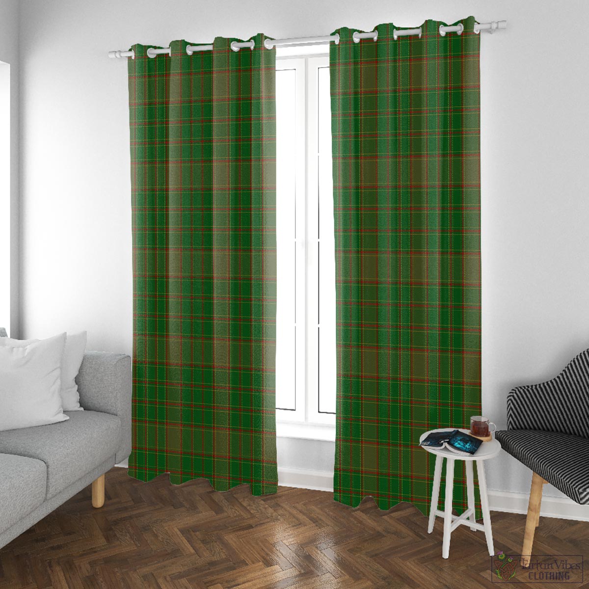 Terry Tartan Window Curtain