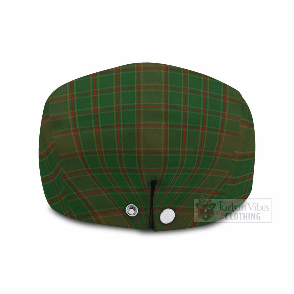 Terry Tartan Jeff Cap, Tartan Flat Cap