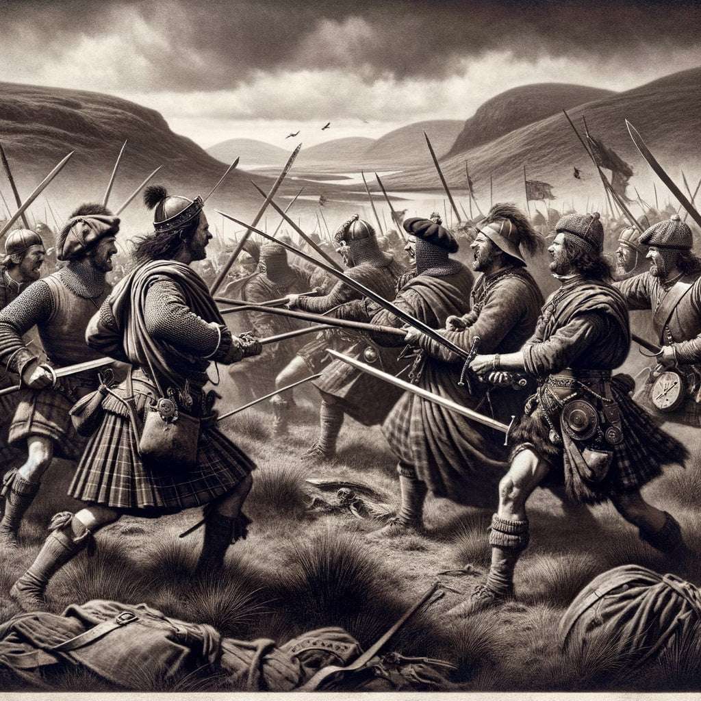 The Clash on Jura 1585