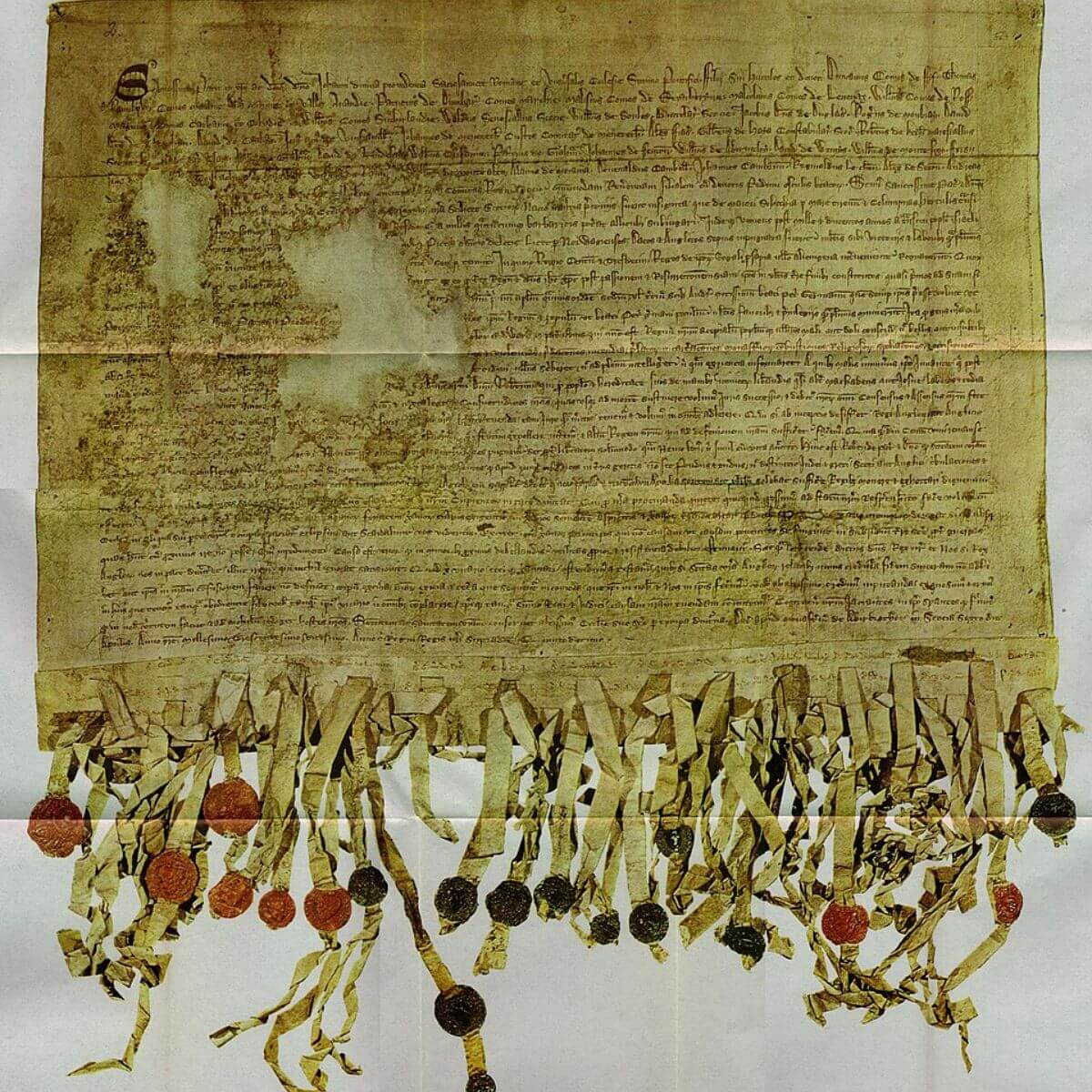 Scottish American Heritage Month Declaration of Arbroath historic document