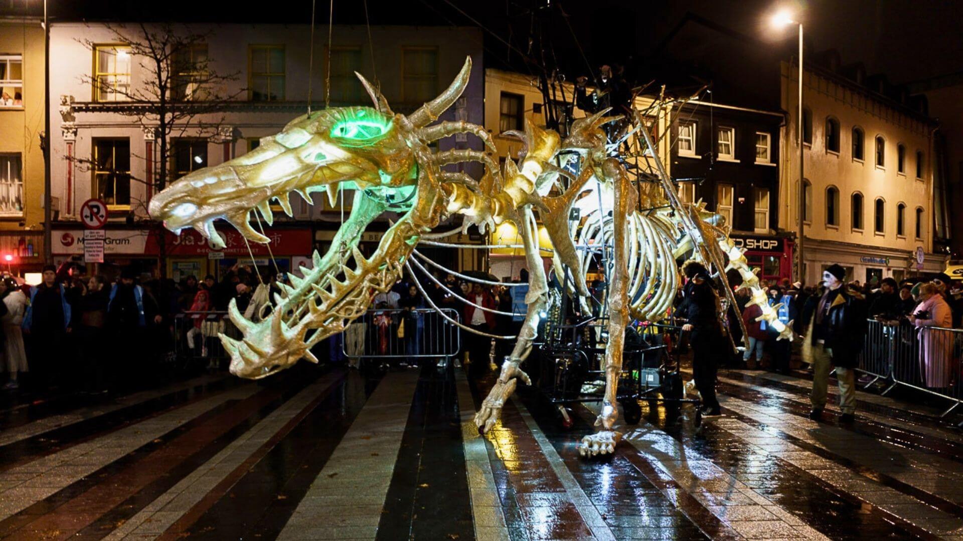The Dragon of Shandon Samhain Parade