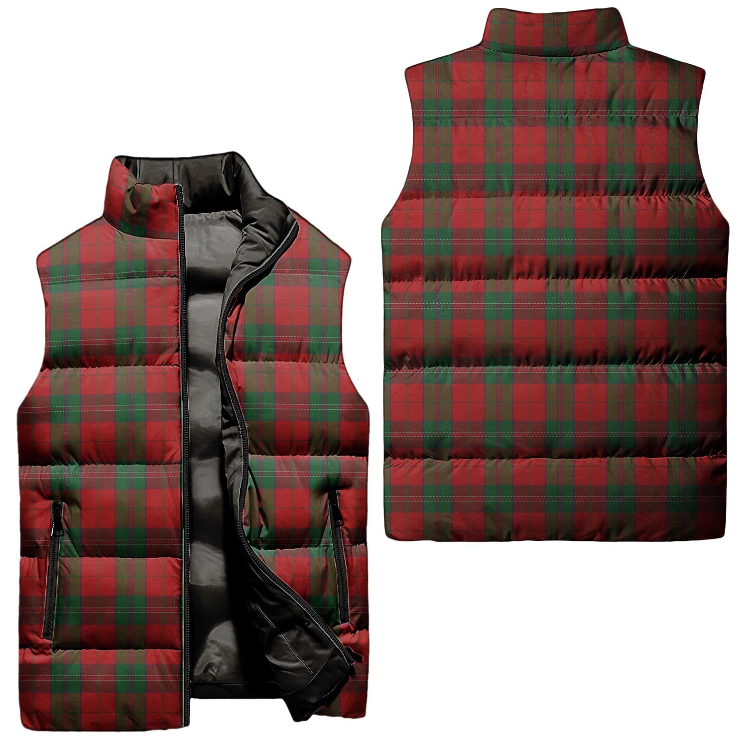 Thomas of Wales Tartan Sleeveless Puffer Jacket Unisex - Tartanvibesclothing