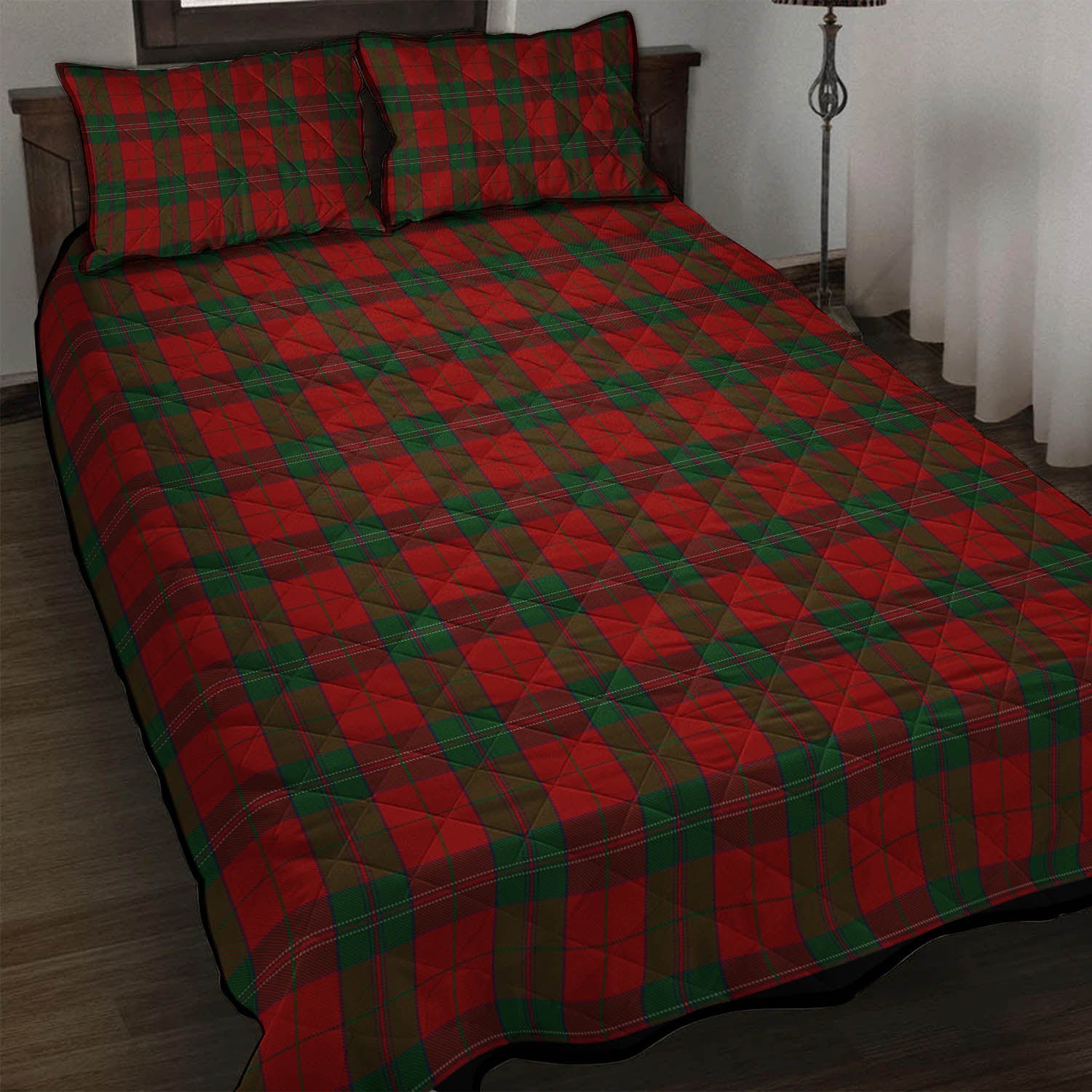 Thomas of Wales Tartan Quilt Bed Set - Tartan Vibes Clothing