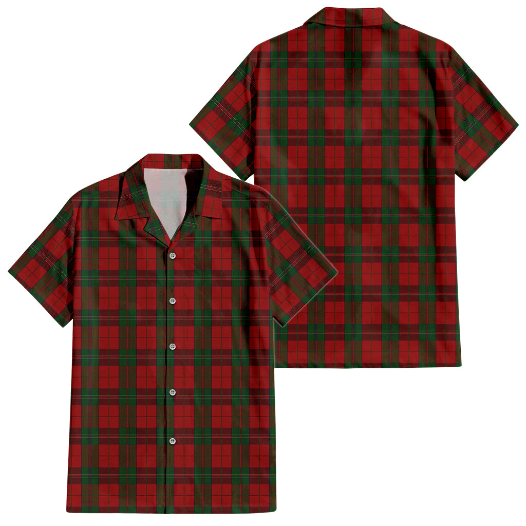 thomas-of-wales-tartan-short-sleeve-button-down-shirt