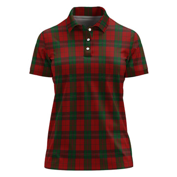 Thomas of Wales Tartan Polo Shirt For Women