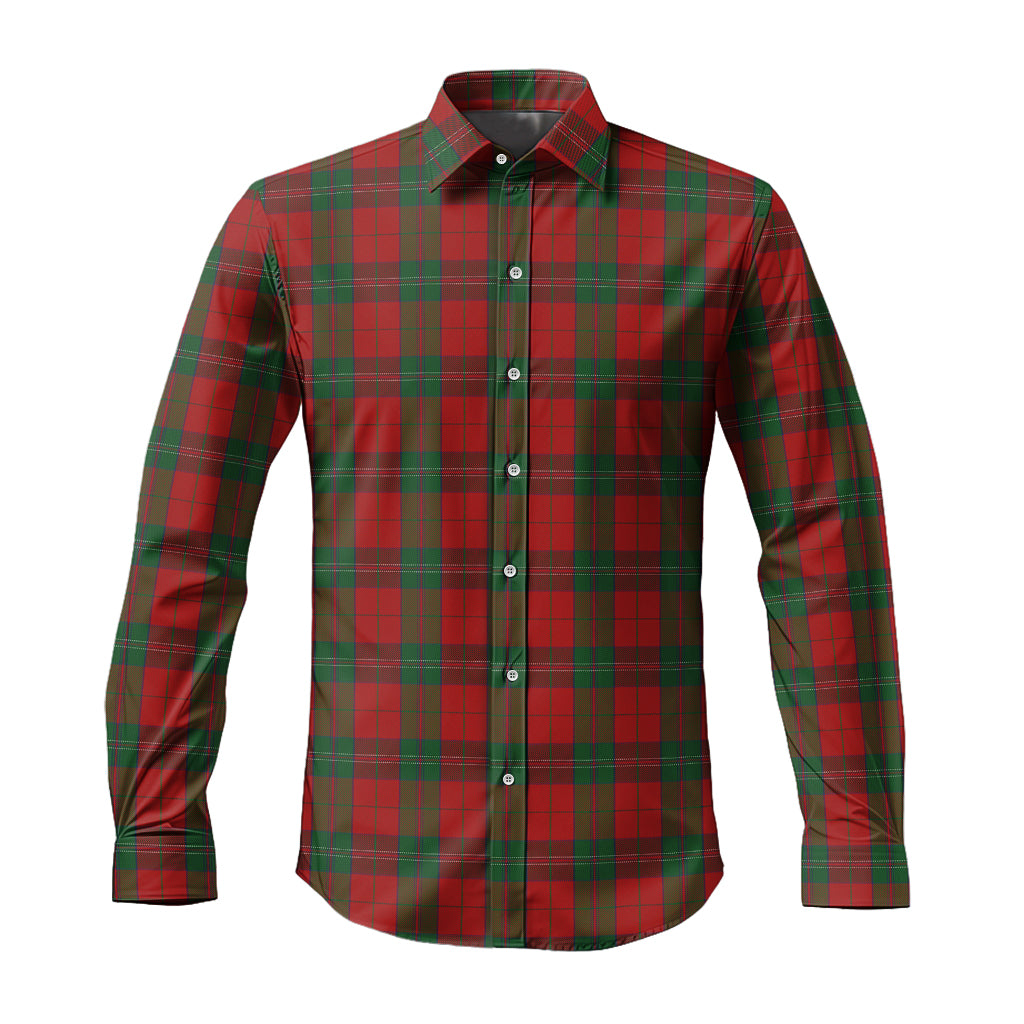 Thomas of Wales Tartan Long Sleeve Button Up Shirt Men's Shirt - Tartan Vibes Clothing