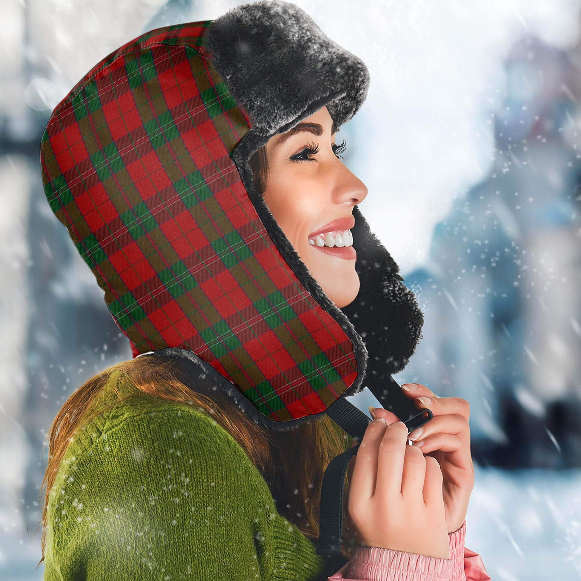 Thomas of Wales Tartan Winter Trapper Hat - Tartan Vibes Clothing