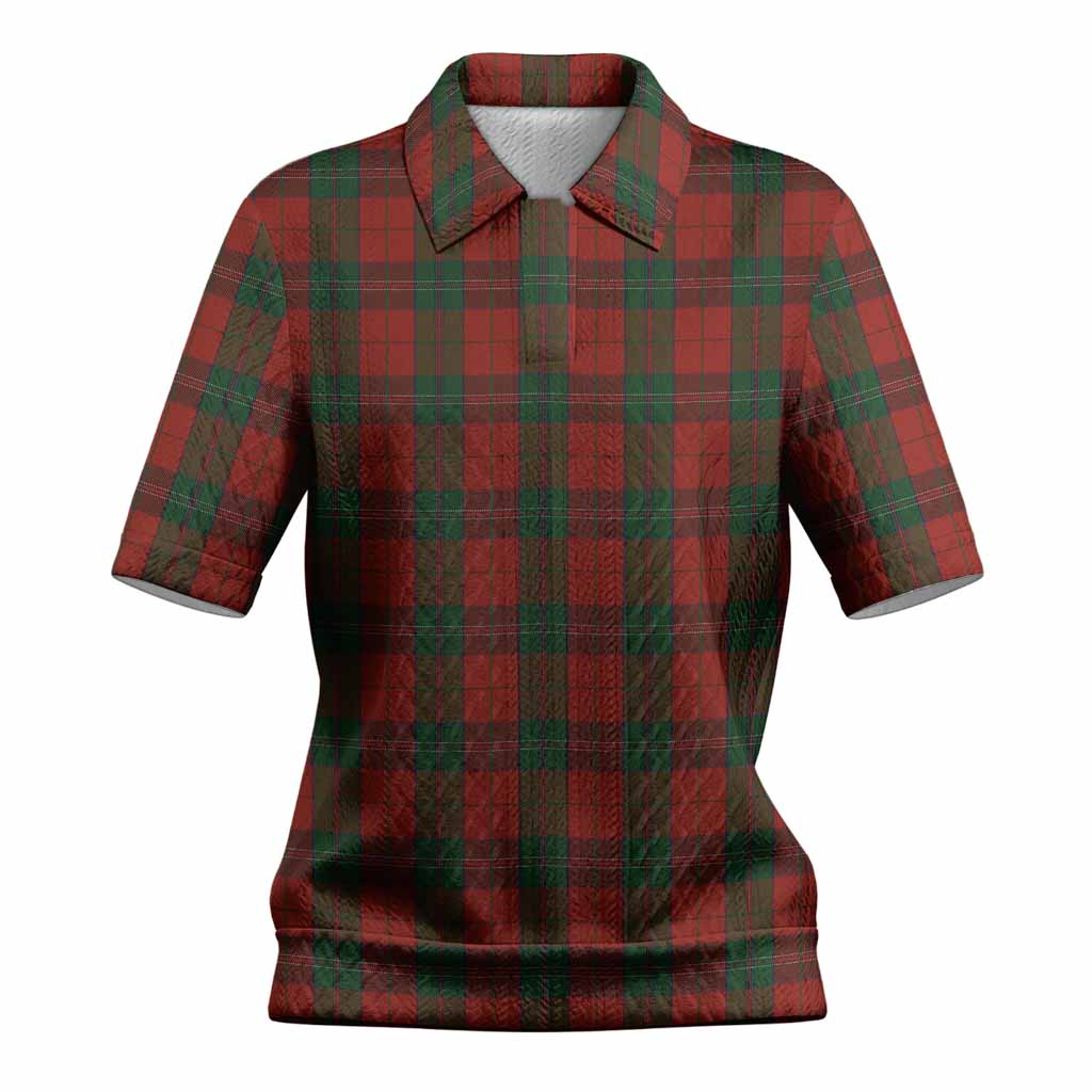 Thomas of Wales Tartan Women’s Polo Sweater Top