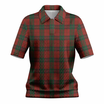 Thomas of Wales Tartan Women’s Polo Sweater Top