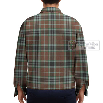 Thompson Hunting Modern Tartan Unisex Lapel Cotton Jacket