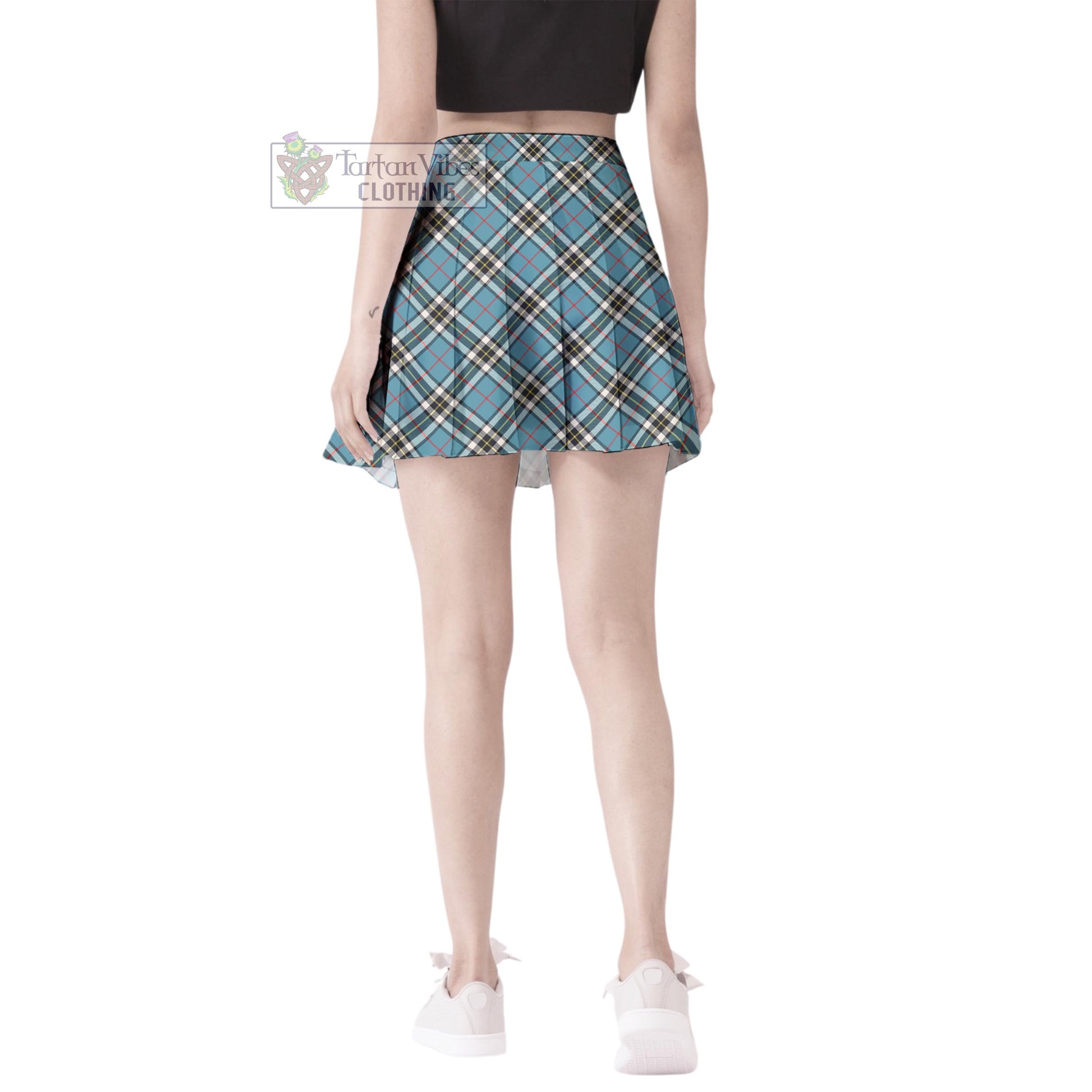 Tartan Vibes Clothing Thompson Society Tartan Women's Plated Mini Skirt
