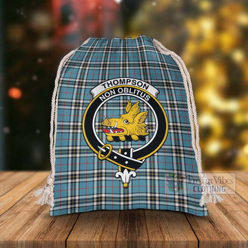 Tartan Vibes Clothing Thompson (Thomson) Tartan Christmas Santa's Bag with Family Crest