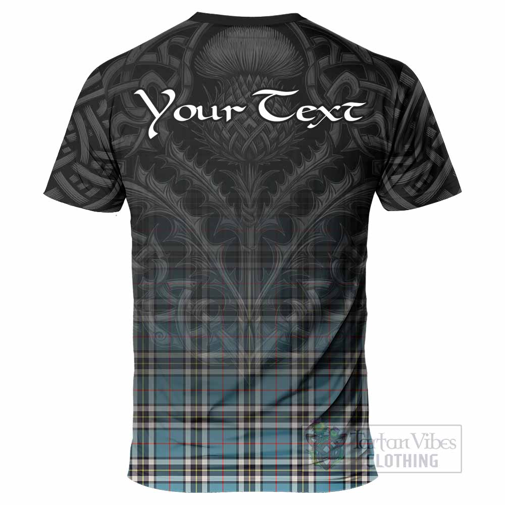 Thompson (Thomson) Tartan T-Shirt with Family Crest Celtic Thistle Vibes - Tartan Vibes Clothing