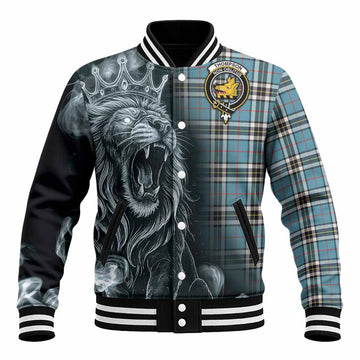 Thompson (Thomson) Tartan Baseball Jacket Roaring Lion Heritage