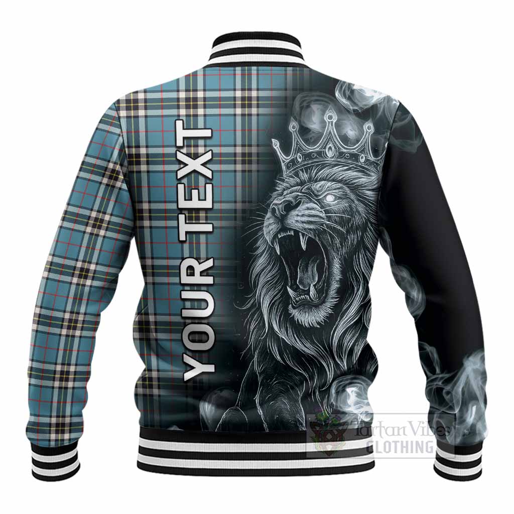 Thompson (Thomson) Tartan Baseball Jacket Roaring Lion Heritage