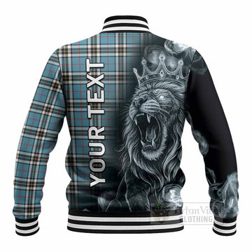 Thompson (Thomson) Tartan Baseball Jacket Roaring Lion Heritage