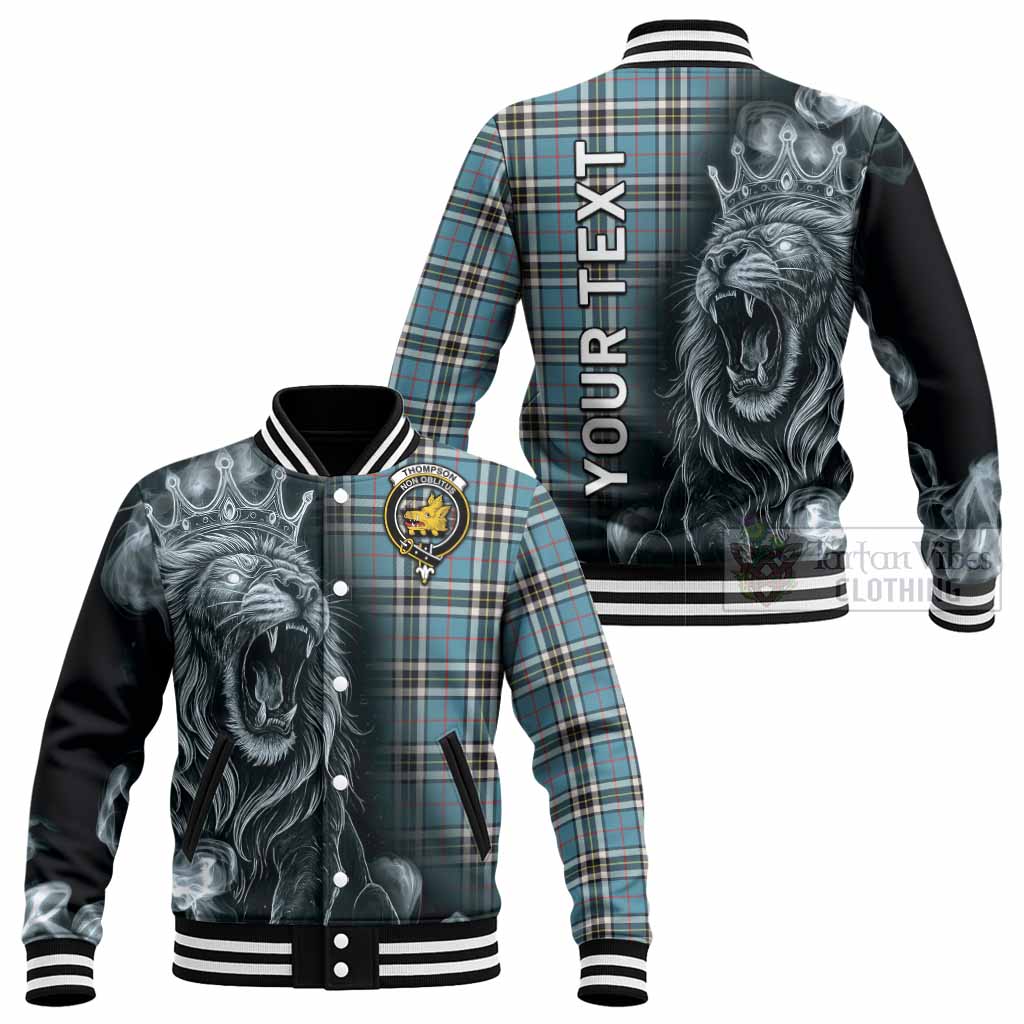 Thompson (Thomson) Tartan Baseball Jacket Roaring Lion Heritage