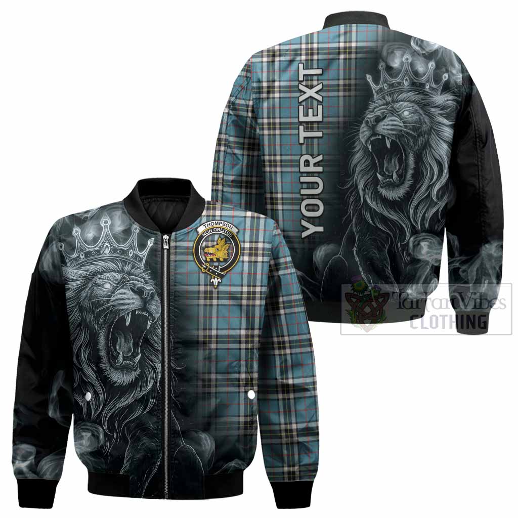Thompson (Thomson) Tartan Bomber Jacket Roaring Lion Heritage