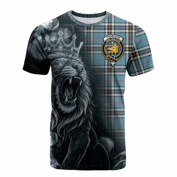 Thompson (Thomson) Tartan Cotton T-shirt Roaring Lion Heritage