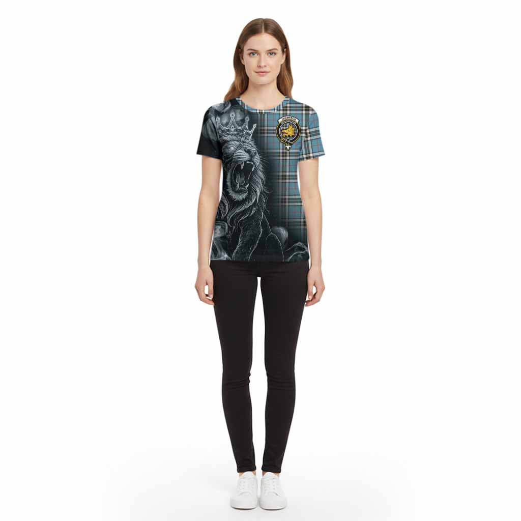 Thompson (Thomson) Tartan Cotton T-shirt Roaring Lion Heritage