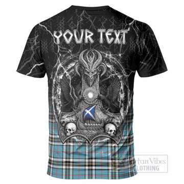 Thompson (Thomson) Tartan Crest T-Shirt Celtic Odin's Raven Legacy