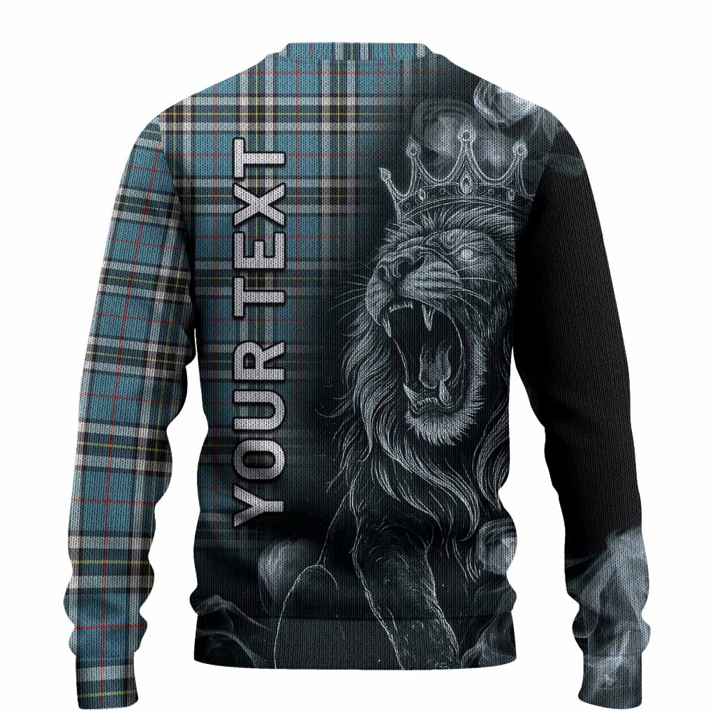 Thompson (Thomson) Tartan Knitted Sweater Roaring Lion Heritage
